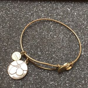 Alex and Ani Granddaughter gold bracelet